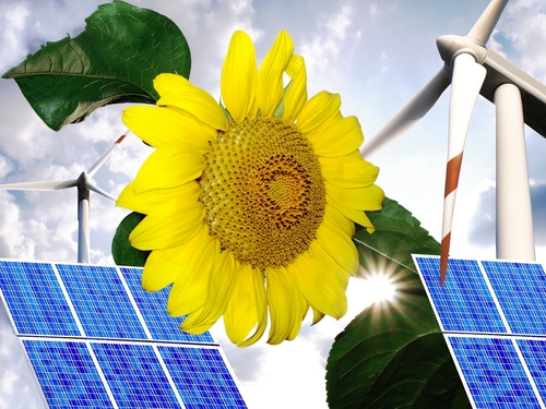 clean energy montage shutterstock_42238996