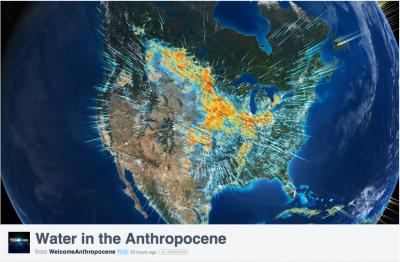 This is an image of North America from the data visualization video 