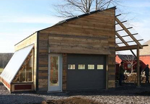 Solar-charging-garage