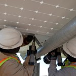 Workers at the 250-megawatt California Valley Solar Ranch. Photo credit: SunPower