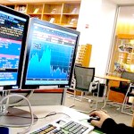 Bloomberg LP is now offering a Carbon Risk Valuation Tool through its terminal subscription service, which is available to more than 300,000 high-end traders, analysts and others. Photo credit: CUNY Graduate School of Journalism