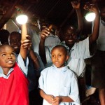 Nokero’s lights are aimed at eliminating kerosene as a lighting source for the impoverished. Photo credit: Cheyenne Ellis