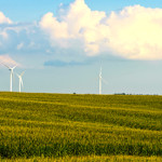 The 2.3-megawatt turbines MidAmerican Energy purchased from Siemens are used in many projects, such as the Vienna wind power plant in Iowa. Photo credit: Siemens