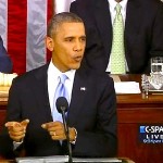 President Barack Obama's 2014 State of the Union Speech. Photo credit: C-SPAN
