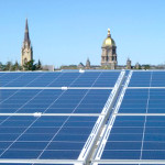 Researchers at the University of Notre Dame believe they have found a less expensive alternative to the organic polymers currently used in solar cells.