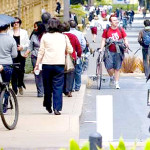 The trend toward more bicycle-friendly campuses is on the rise, according to a new study. Photo credit: U.S. Public Interest Research Group.