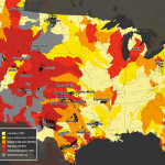 Nearly half (47 percent) of oil and gas wells recently hydraulically fractured in the U.S. are in regions with high or extremely high water stress.