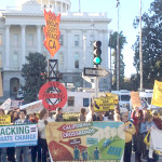 Though cities and a county in California have passed fracking moratoriums or bans, the state did not hold up its end of the bargain. Photo credit: Californians Against Fracking