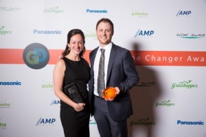 SunEdison Director of Business Development Jonathan Frank won the Emerging Solar Leader award and SunEdison Vice President and Country Manager Michelle Chislett won the Solar Power Woman of Distinction Award
