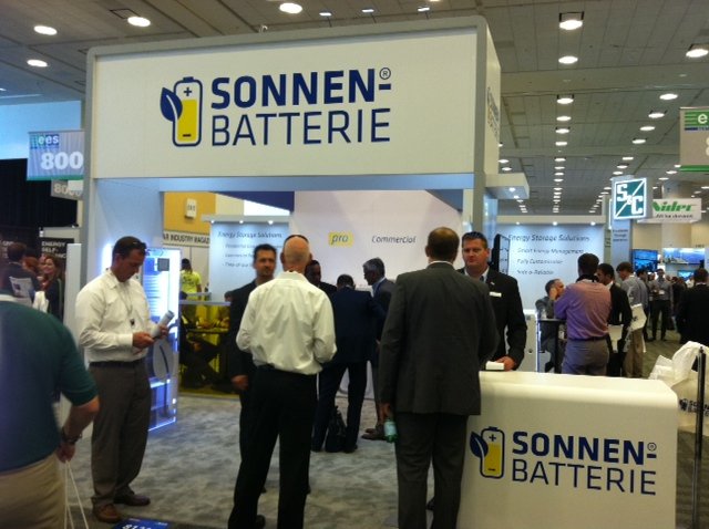 Sonnen Batterie booth intersolar